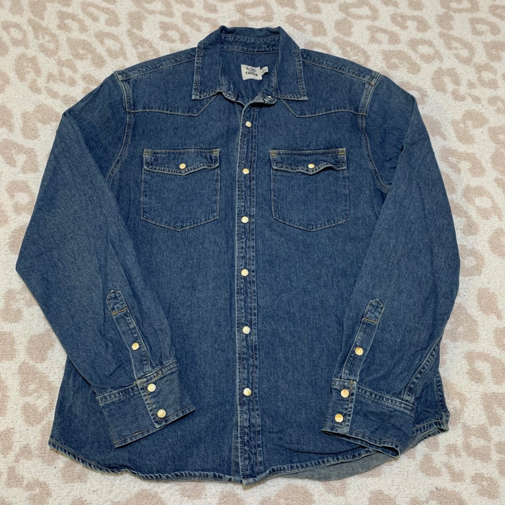 Flint and Tinder Western Denim Shirt